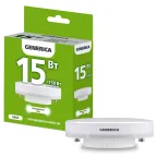 Лампа светодиодная T80 таблетка 15Вт 230В 4000К GX53 GENERICA