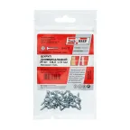 Шуруп универсальный 4х12 потайная головка, остроконечный, оцинкованный (26шт) - пакет