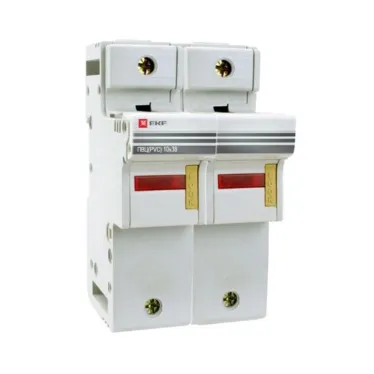 Предохранитель-разъединитель для ПВЦ 10x38 2P (с индикацией)