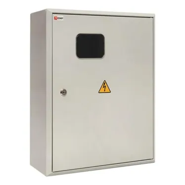 Щит учетно-распределительный навесной ЩРУн-3/30о IP31 однодверный с окном 500х400х160