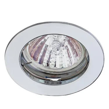 Светильник литой простой MR16,12V, 50W сатин никель KL1 SN