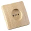 Розетка скрытая сосна