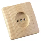 Розетка скрытая сосна