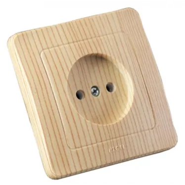 Розетка скрытая сосна