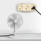 Тройник 3гн, без заземл. (сл. кость) (10/60/1200) SP-3-I