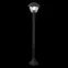 Светильник садово-парковый столб НТУ 1хE27 AC 220В Черный IP54 200х200х1000мм Алюминий max 60Вт ландшафтный Aura Gauss