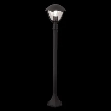 Светильник садово-парковый столб НТУ 1хE27 AC 220В Черный IP54 200х200х1000мм Алюминий max 60Вт ландшафтный Aura Gauss