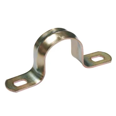 Скоба металлическая двухлапковая d-16-17мм