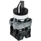 Переключатель LA167-BDF45 2 полож. 1з+1р черный