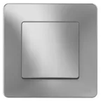 BLANCA скрытой установки одноклавишный переключатель (cх.6), 10A, 250B, алюминий