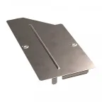                  Крышка переходника правого Стандарт INOX (AISI 409) 400х300
               