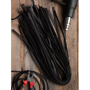 Трубка термоусаживаемая ТУТ нг 8/4 черная в отрезках по 1м PROxima