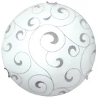 Светильник НПБ 01-2х60-139 М16 Морокко 300 мат.бел./клипсы хром ИУ