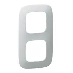 Valena ALLURE Рамка 2 поста алюминий универсальная