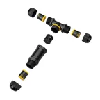 Коннектор NEO-GERM-5pin-T-WTW (4-8мм) (ARL, IP68)