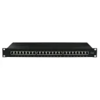 Патч-панель 19'.1U. CAT6. 24 порта RJ45. экранированная
