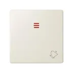 Клавиша с пиктограммой звонок для 75160-39, S82,82N слоновая кость