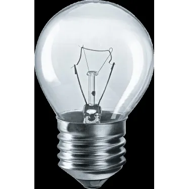 Лампа накаливания декоративная ДШ 60вт Р45 230в Е27 (шар)