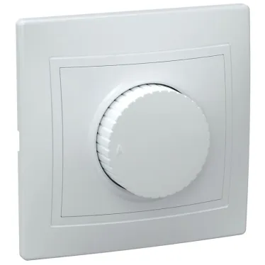 КВАРТА Светорегулятор поворотный белый