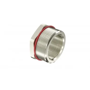 Взрывозащищенный Ex d e переходник. Тип А. ''наруж.резьб'' М32х1,5 - ''внутр.резьб'' M25х1,5. Нержавеющая сталь AISI316L. IP66/67/68