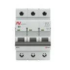 Выключатель автоматический AV-6 3P 3A (D) 6kA AVERES