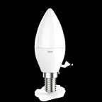 Лампа светодиодная LED 10 Вт 730 лм 4100К свеча нейтральный E14 AC 220В Elementary Gauss