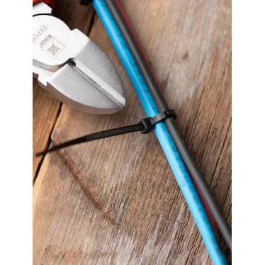 Хомут 2.5х80 черный нейлон (100шт)