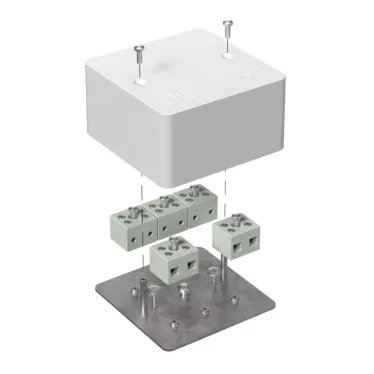 Коробка огнестойкая для кабель-канала 40-0460-FR6.0-10 Е15-Е120 85х85х45