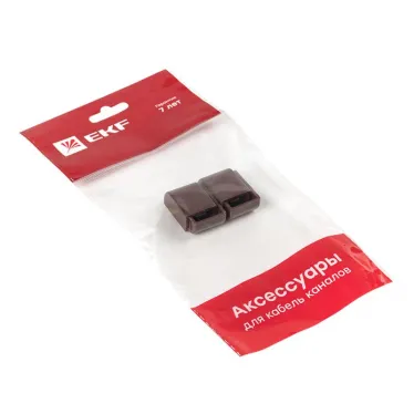 Заглушка (15х10) (4 шт) Plast под темное дерево