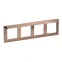Valena LIFE Рамка 4 поста медь универсальная