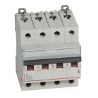 Выключатель автоматический четырехполюсный 16А B DX3 10kА/16kА