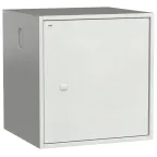 Шкаф антивандальный LINEA V 15U 600х560мм серый