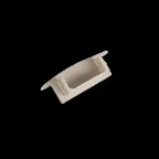 Крышка торцевая для встраиваемого профиля глухая