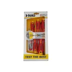 Набор диэлектрических отверток Ergonic с тестером напряжения 6 шт