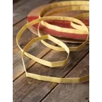 Трубка термоусаживаемая ТУТ нг 12/6 желтая рулон PROxima