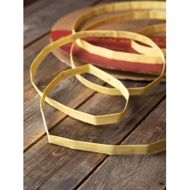 Трубка термоусаживаемая ТУТ нг 12/6 желтая рулон PROxima