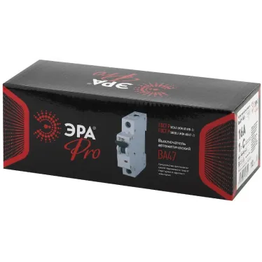 Выключатель автоматический PRO NO-901-43 ВА47-100 1P 16А кривая C 10кА ЭРА