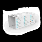 Светильник промышленный линейный ДСП 36 Вт 3600 лм 4000К AC 220В IP65 1170х60х55мм матовый сквозная проводка соеденяется в линию UNIVERSAL Gauss