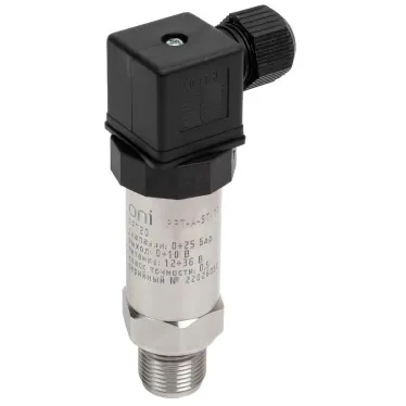 Преобразователь давления PPT20 0,5% 0-25Бар 0-10В M20 DIN43650