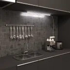 Светильник линейный светодиодный ДБО 12 Вт 1070 лм 6500К AC 220В IP20 865х22х36мм крепления провода и коннекторы входят в комплект TL Black Gauss