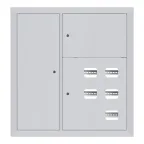 Щит этажный 5 кв. слаботочка слева (1000х950х160) Basic