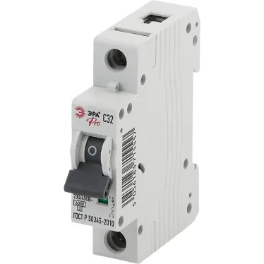 Выключатель автоматический PRO NO-901-49 ВА47-63 1P 32А кривая C 6кА ЭРА