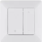 Valena LIFE Рамка 1 пост белая универсальная