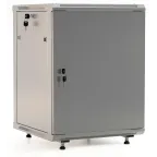 Шкаф настенный 19-дюймовый 22U 1098x600х450мм металлическая передняя дверь