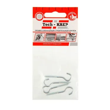 Шуруп-полукольцо 3,5х40 (4шт) - пакет