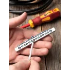 Шина PEN 'ноль-земля' (6x9мм) 14 отв. цинк креп еж по краям '