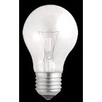 Лампа накаливания A55 240V 60W E27 clear (Б 230-60-5)