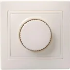 КВАРТА Светорегулятор поворотный бежевый
