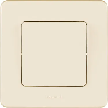 Выключатель одноклавишный - Legrand Inspiria - 10А 250В безвинтовые зажимы - слоновая кость