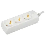 Удлинитель бытовой 03 3 места 2P+PE/3м 3х1мм2 10А/250В GE NERICA